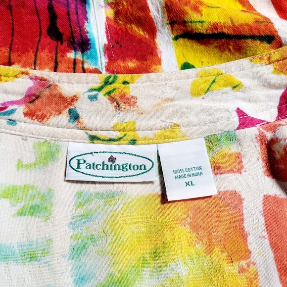 Patchington Boutique Resort Lifestyle Festive 100% Cotton Jacket Women's (XL) - Picture 5 of 10